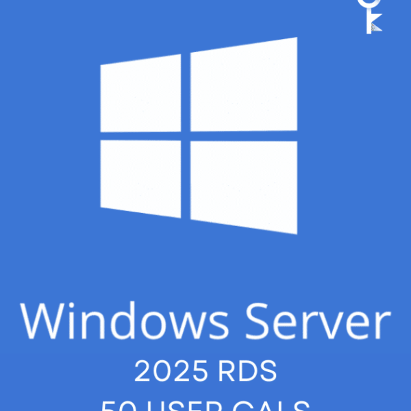 Buy Windows server 2025 Remote Desktop Services 50 User CALs