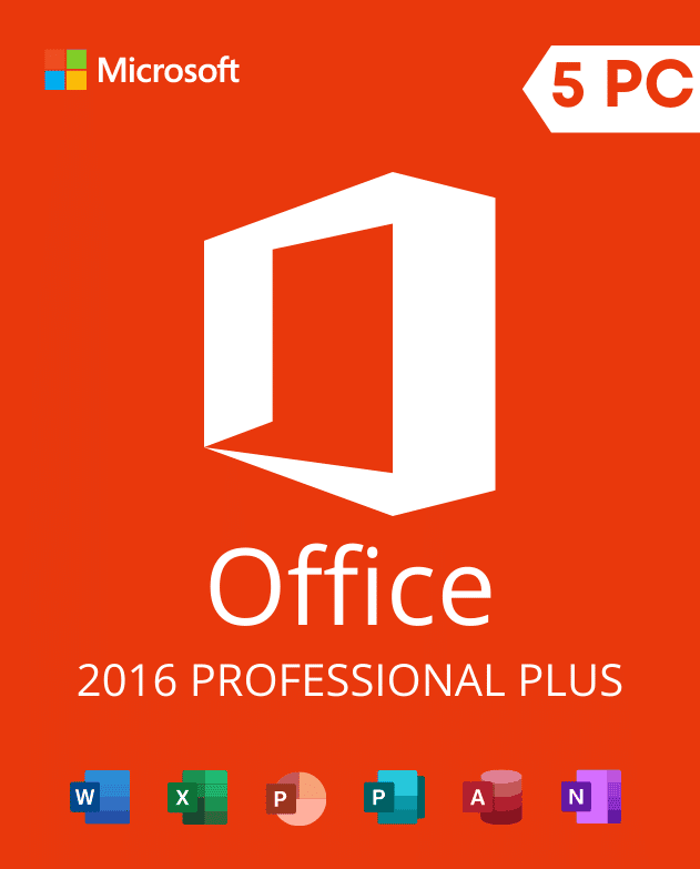 Office 2016 Professional Plus Activation Key - 5 PC - All Good Keys