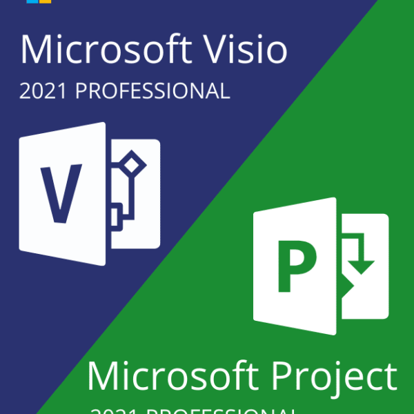 Project Professional + Visio Professional 2021 Activation key - Bundle - All Good Keys