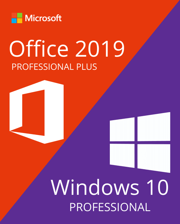 Windows 10 Pro + Office 2019 Pro Plus – BUNDLE